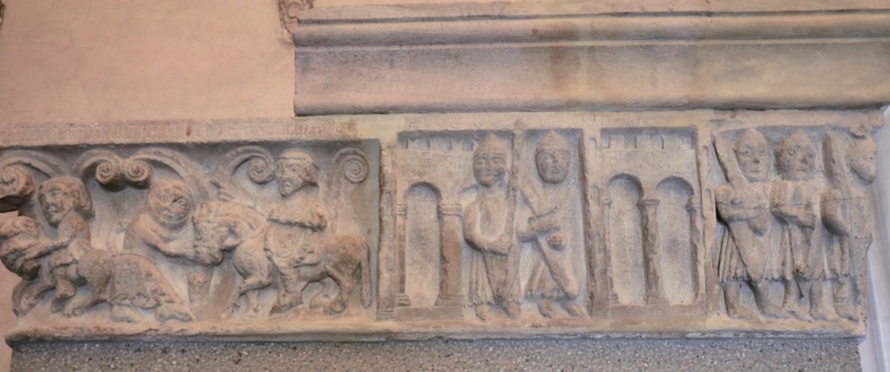 Friar Jacopo leads the allied troops toward Milan